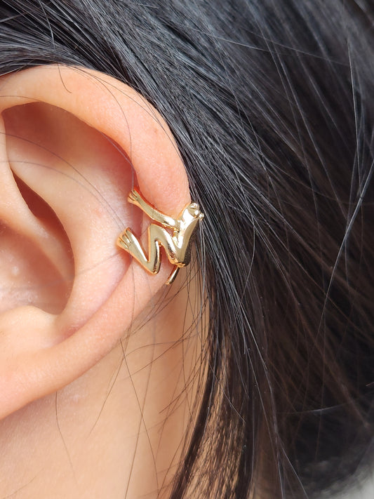 Croaklyn Frog Ear Cuffs Gold/Silver