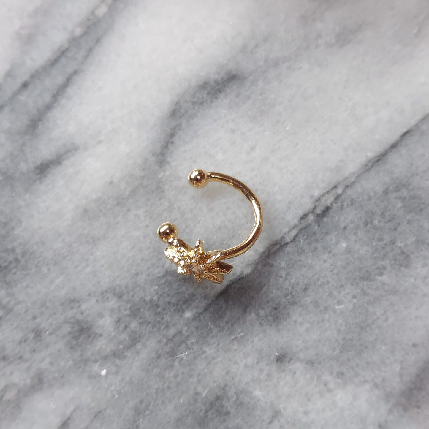 Dainty Gold Star Ear Cuff