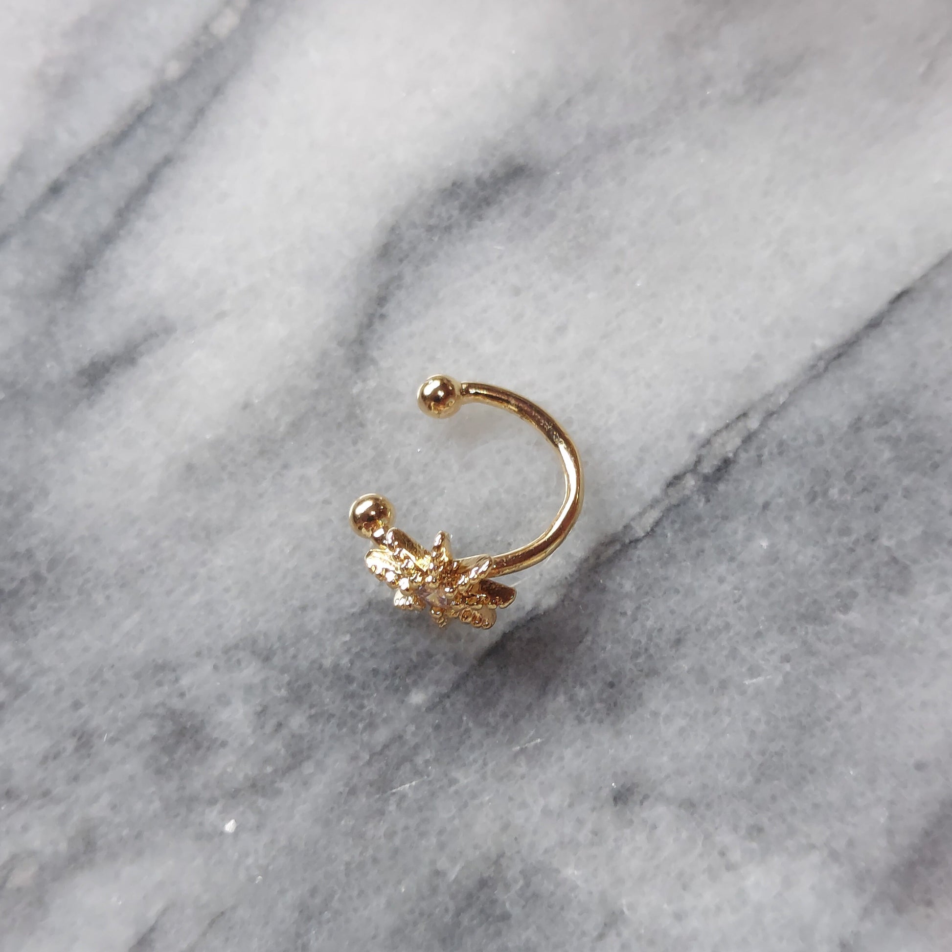 Dainty Gold Star Ear Cuff