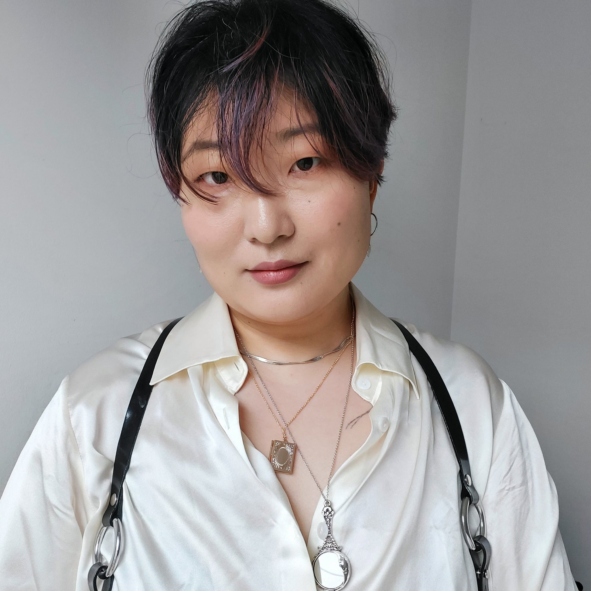 STORY Gold Book Locket Necklace / Secret Necklace