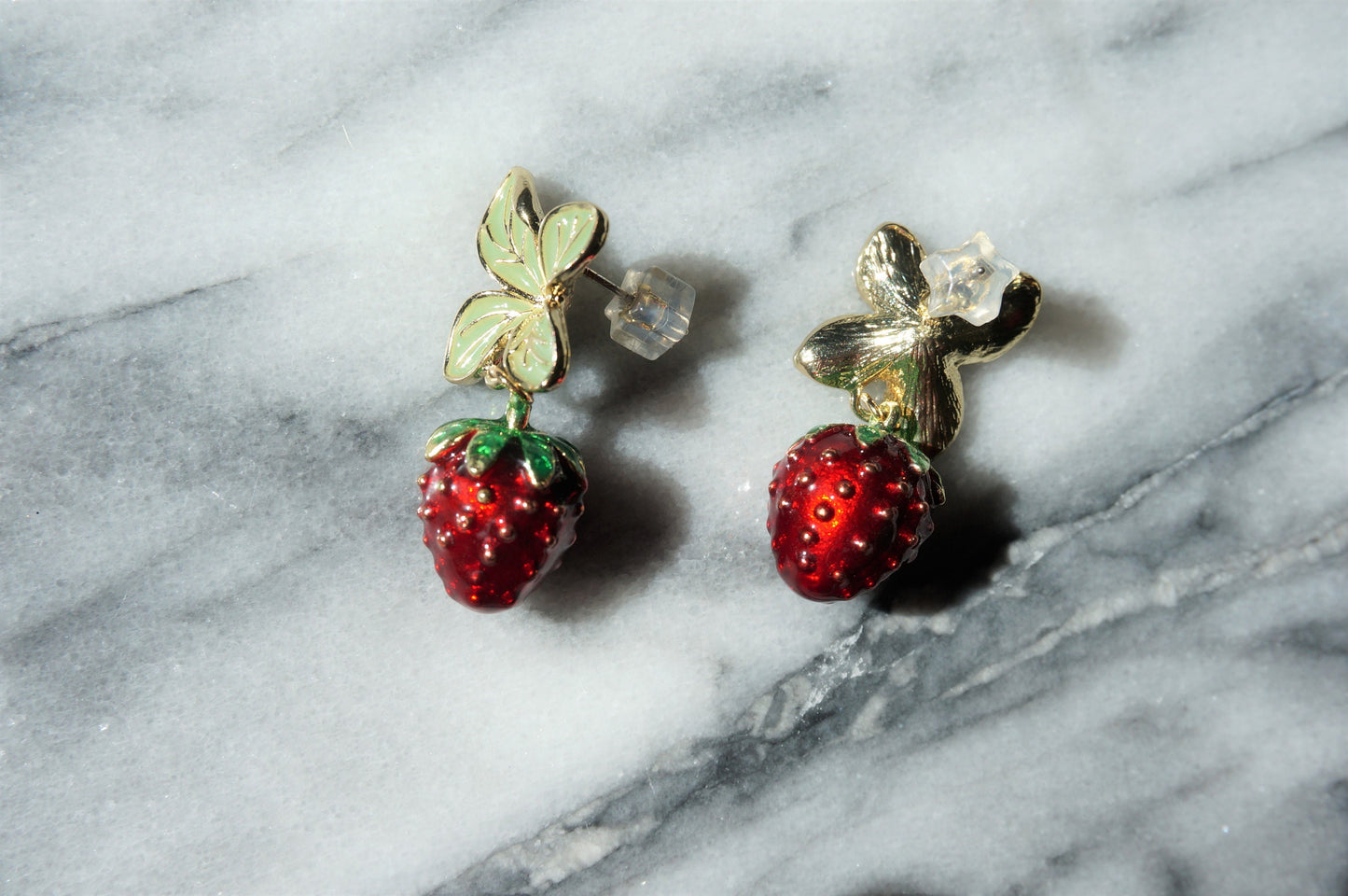 ICHIGO Strawberry Earrings / Fruit Earrings / Summer Earrings
