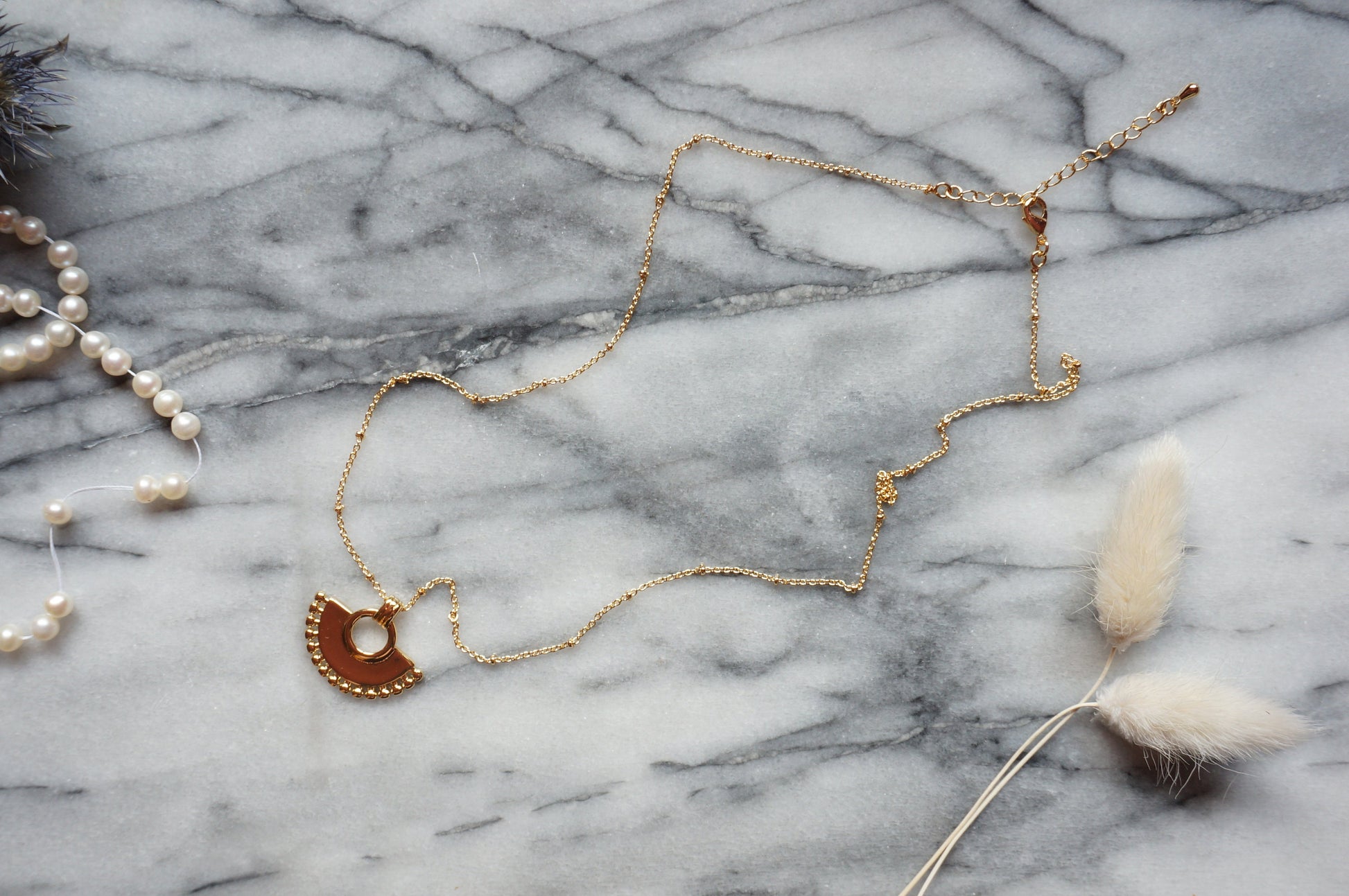 KUSKO Gold Plated Incan Necklace