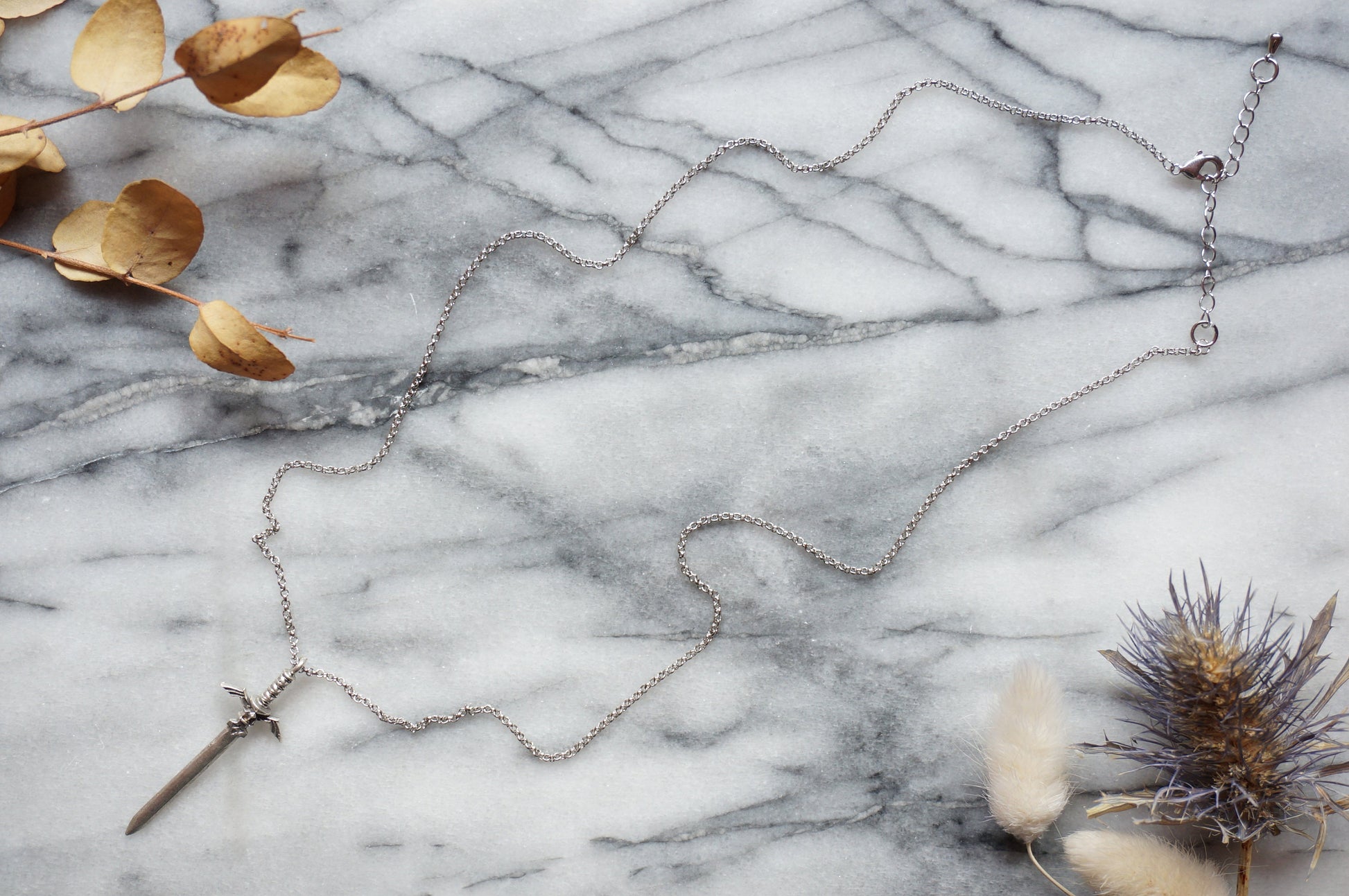 LEGEND Gold / Silver / Black Antique Sword Necklace / Zelda Master Sword Necklace