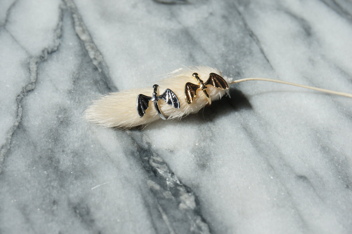 DRAGO / Baby Dragon Ear Cuff / 18k Gold Plated / Silver Ear Cuff