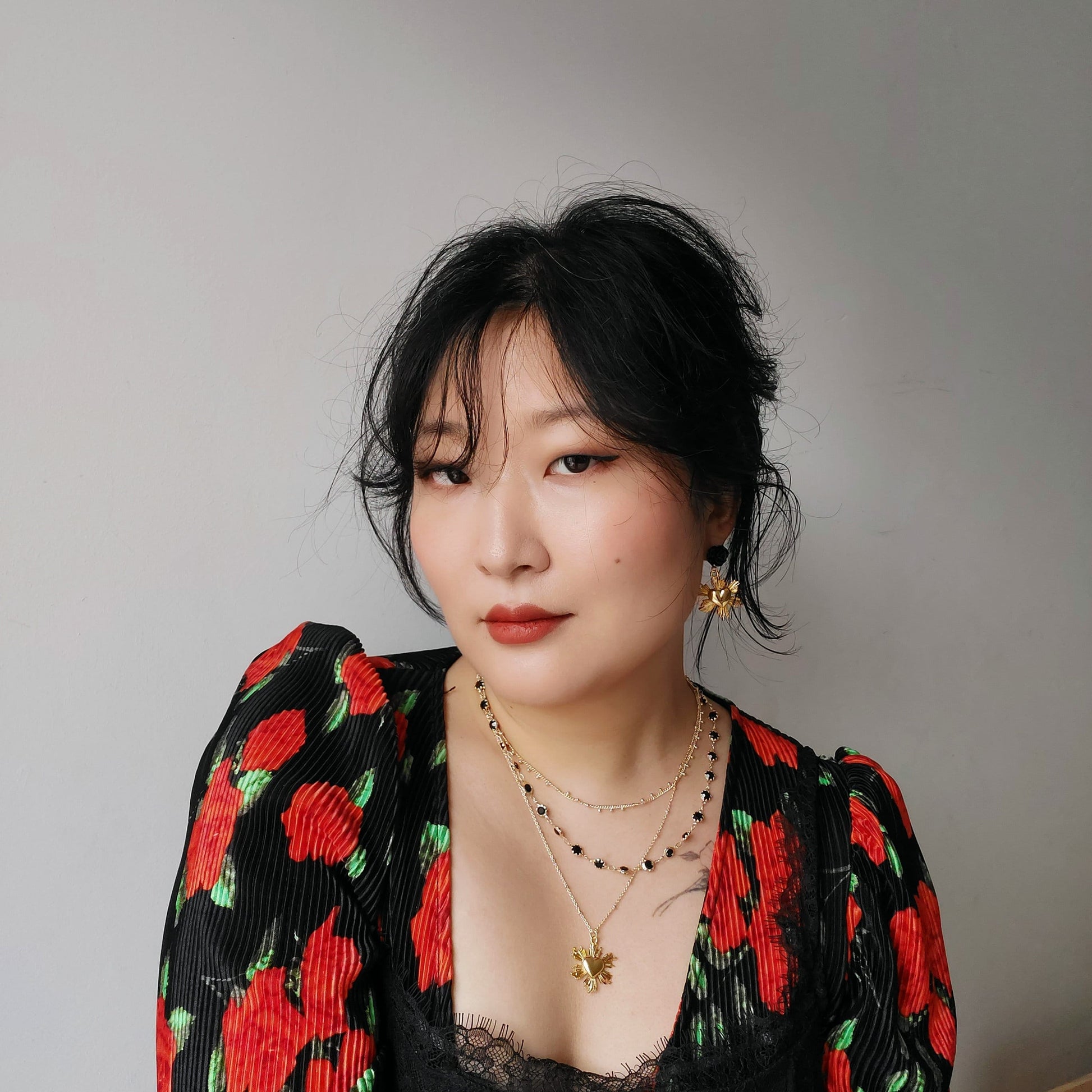 Radiant heart necklace 18k Gold Plated Necklace