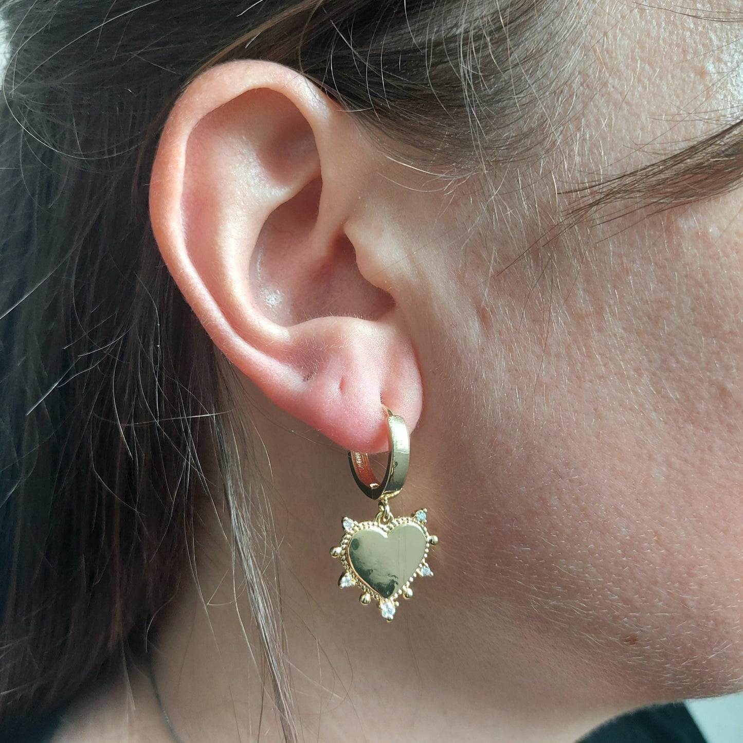 Build Your Own Gold DIY Charm Earrings / Hoops / Hooks / Studs