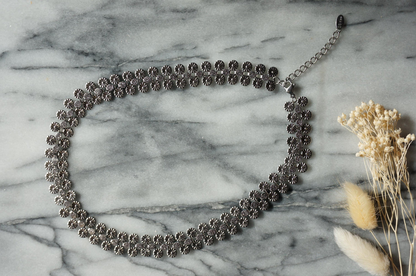 Gold/Silver Coin Choker / Chain Mail Necklace