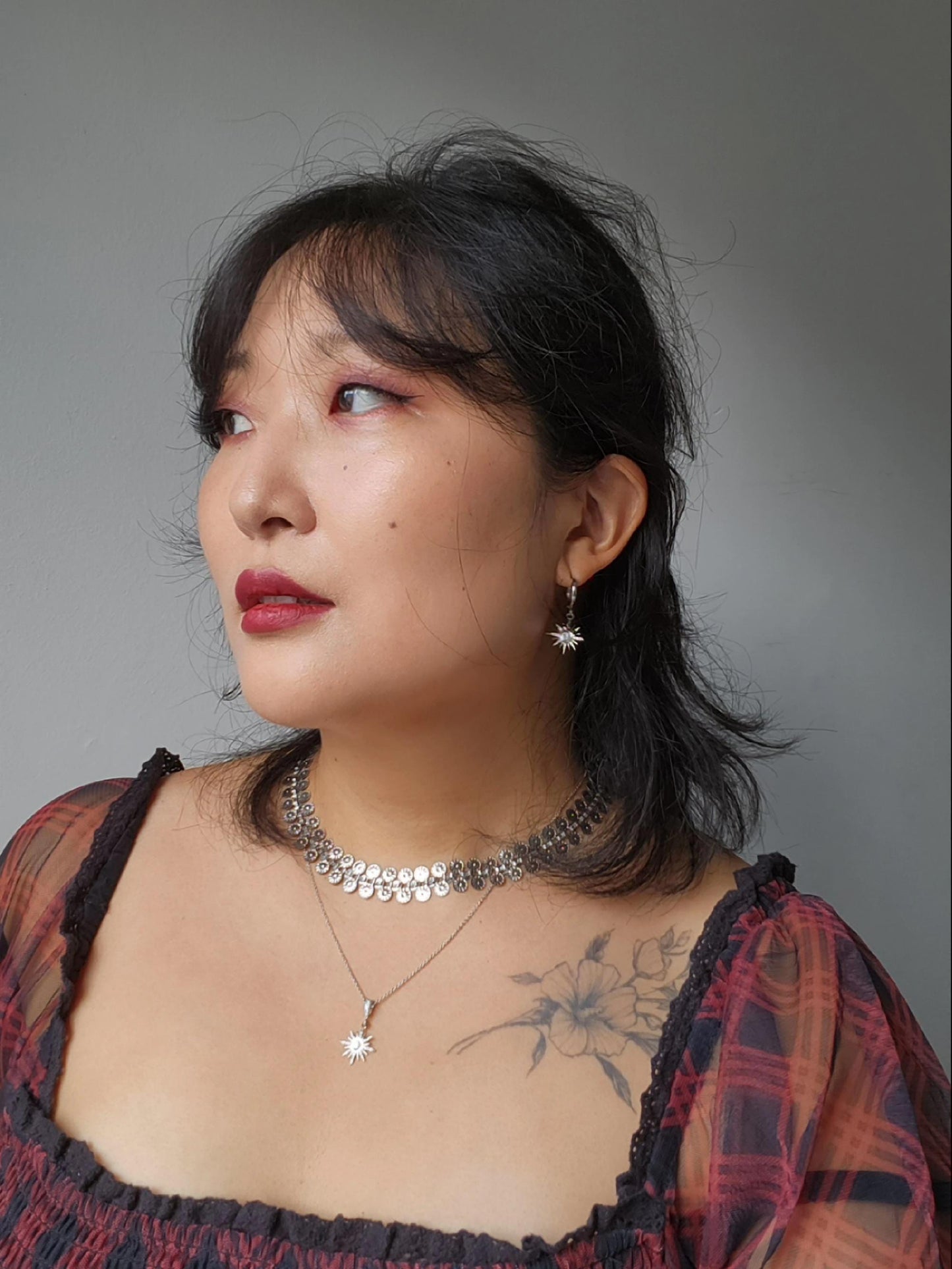 Gold/Silver Coin Choker / Chain Mail Necklace