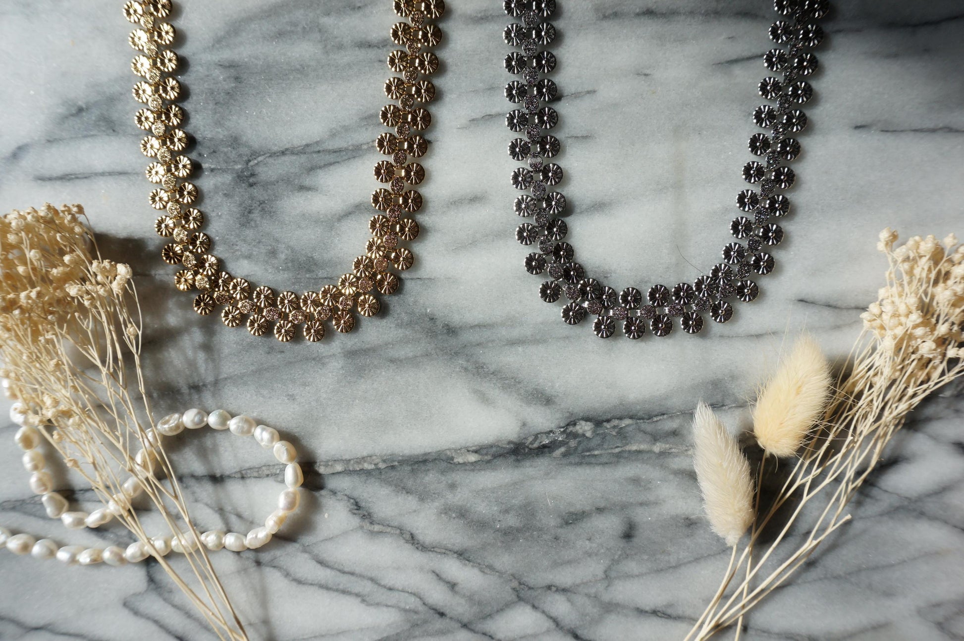 Gold/Silver Coin Choker / Chain Mail Necklace