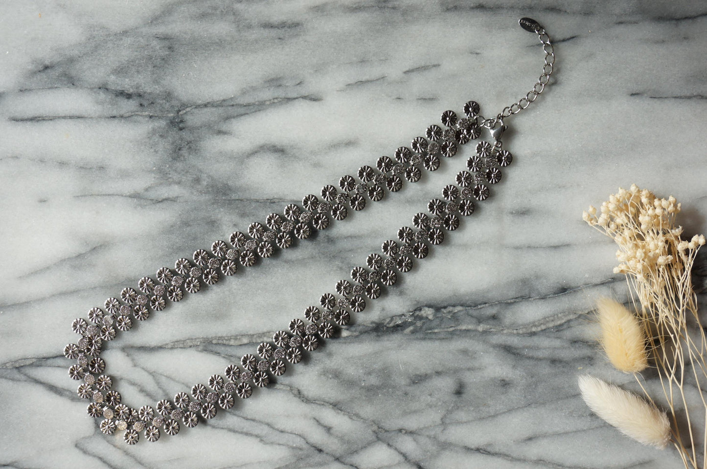 Gold/Silver Coin Choker / Chain Mail Necklace