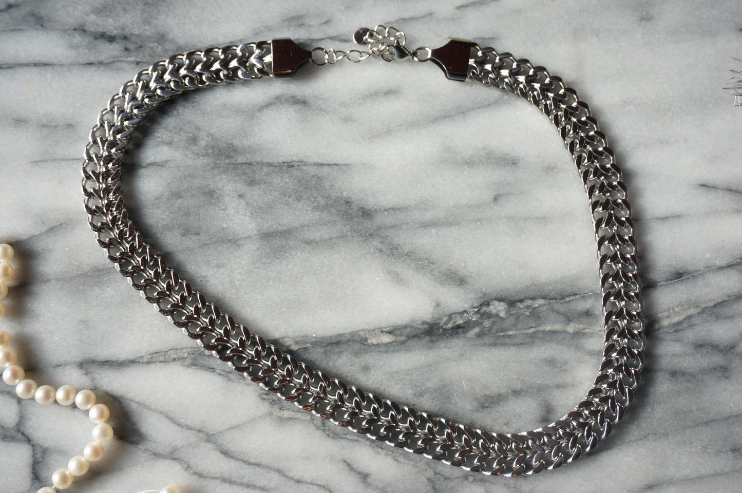 Chunky Chain Necklace Gold/Silver / Thick Chain Necklace