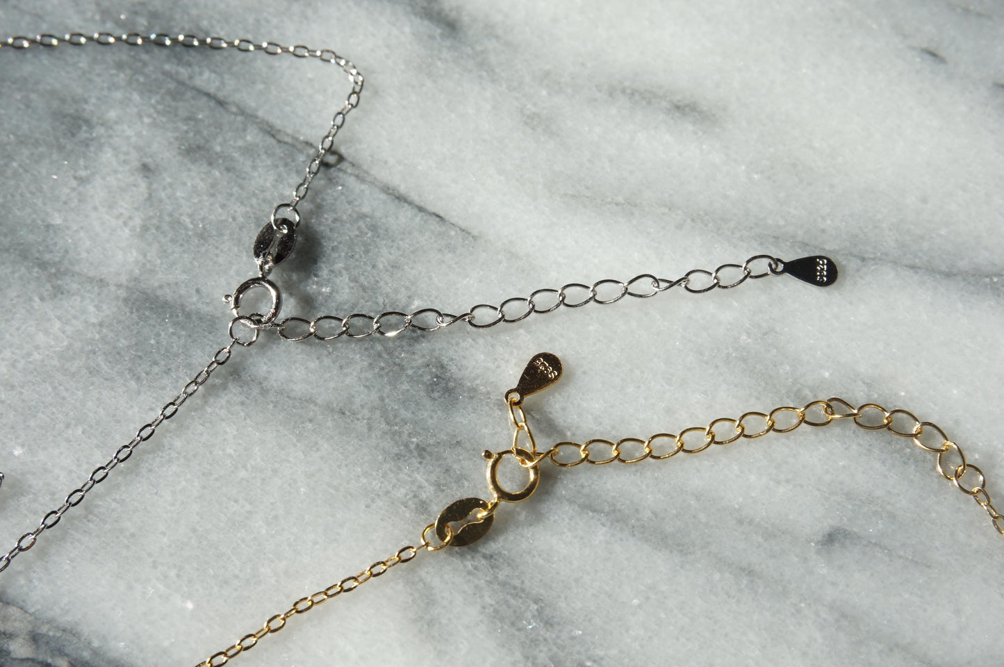 ADD ON 925 Sterling Silver Chain SWAP Silver/Gold