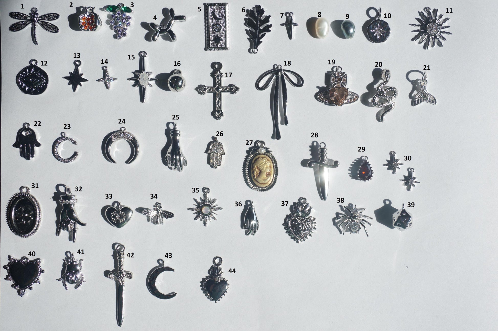 Build Your Own DIY Silver Charm Bracelet