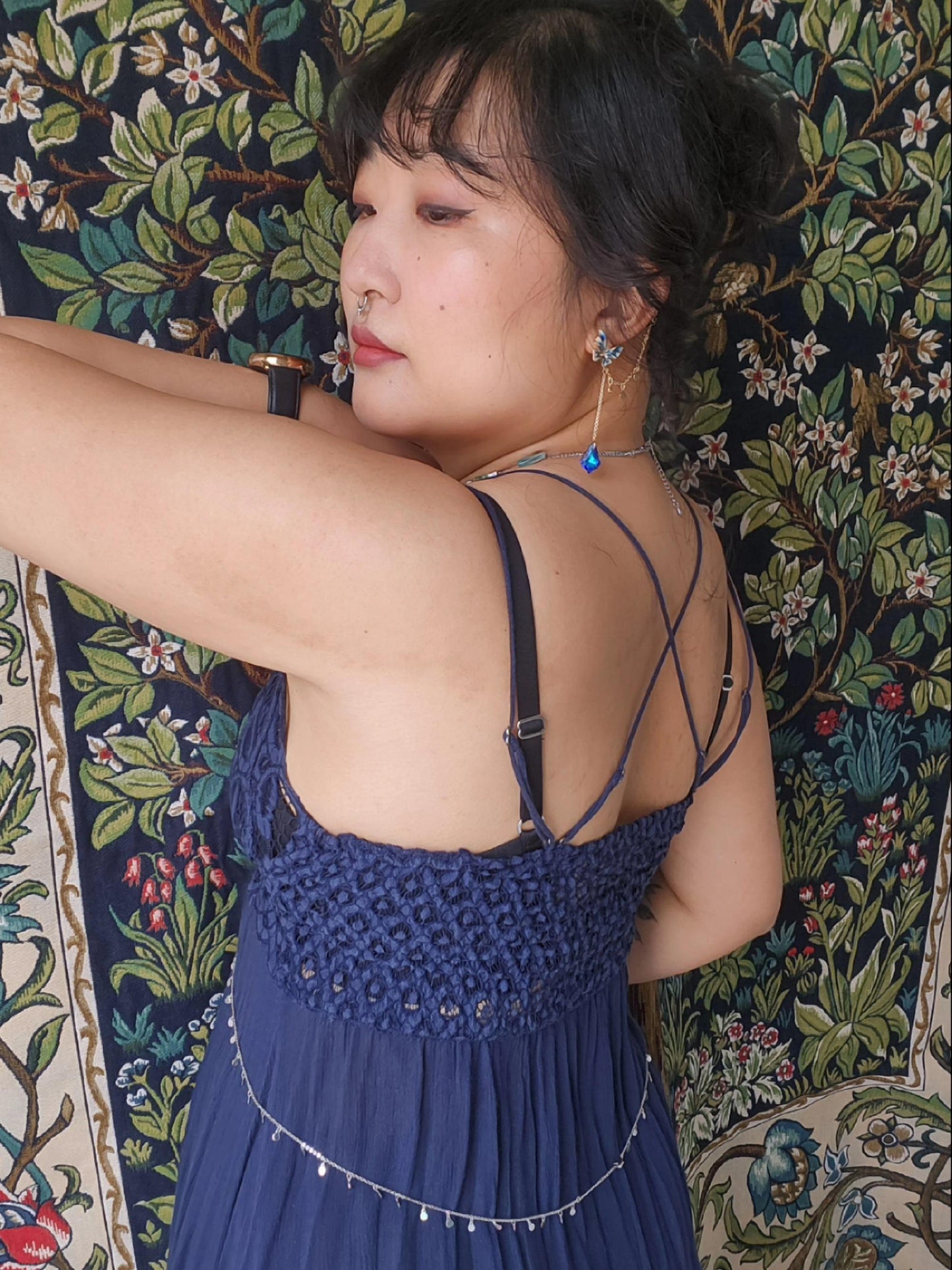 Butterfly fairy body chain (gold/silver)