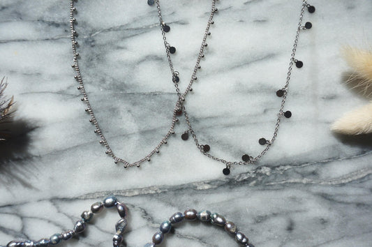 Silver Layering Necklaces