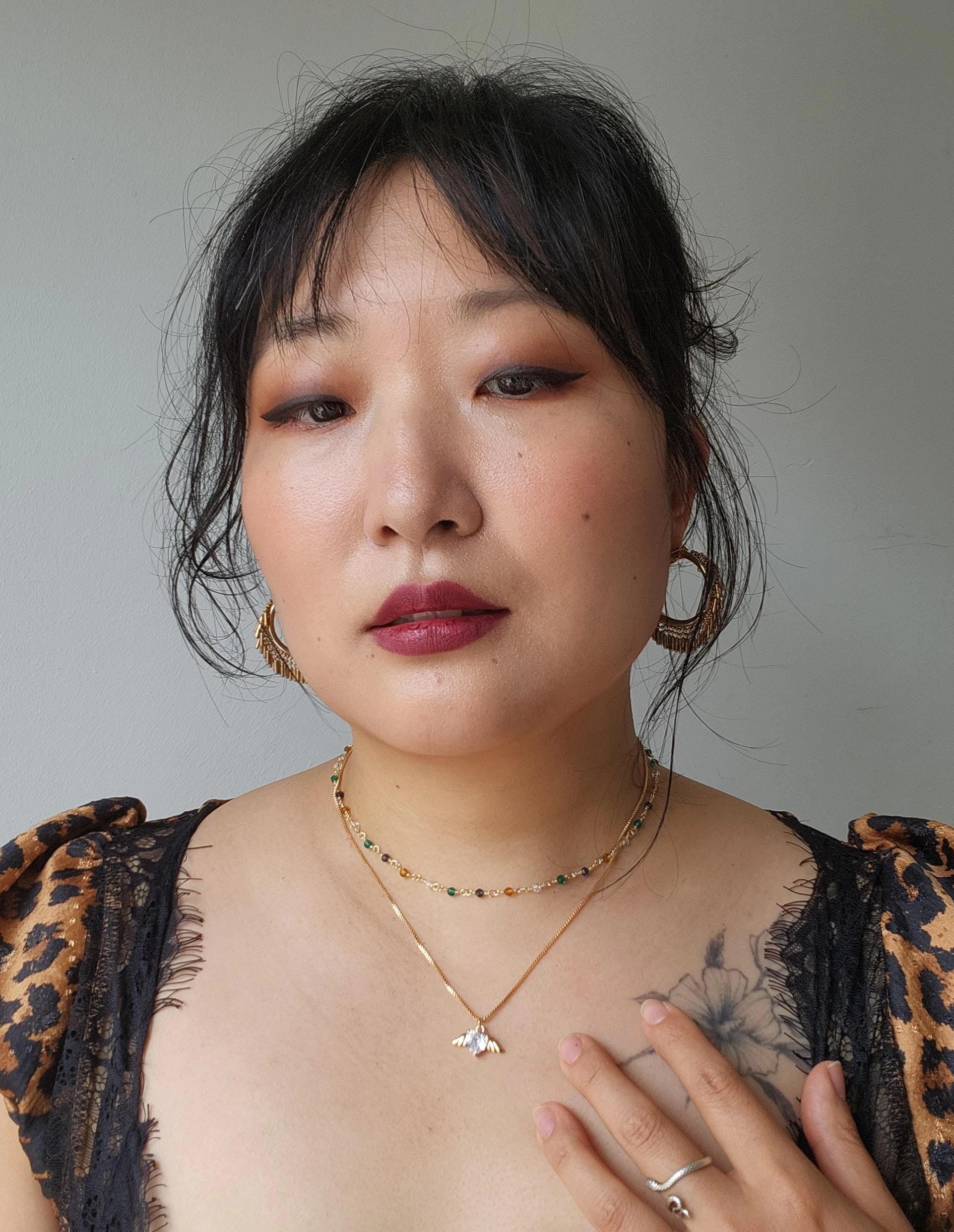 SERA Angel Gold Pendant Necklace