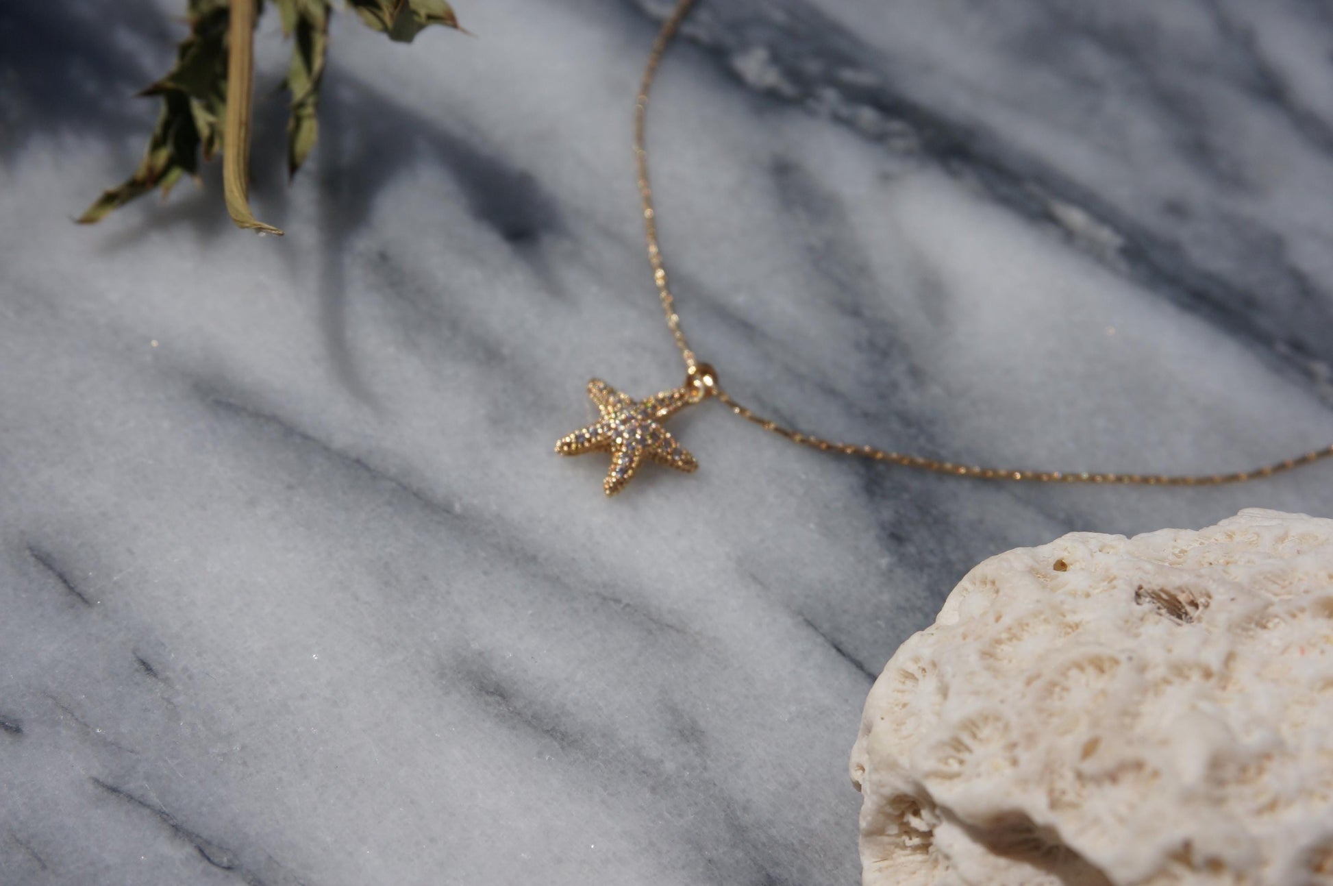 Coralie Starfish Pendant Necklace