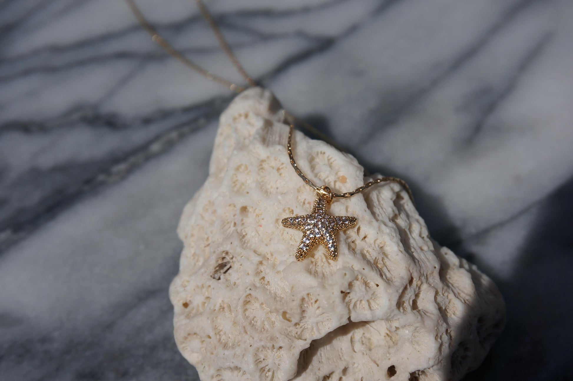 Coralie Starfish Pendant Necklace