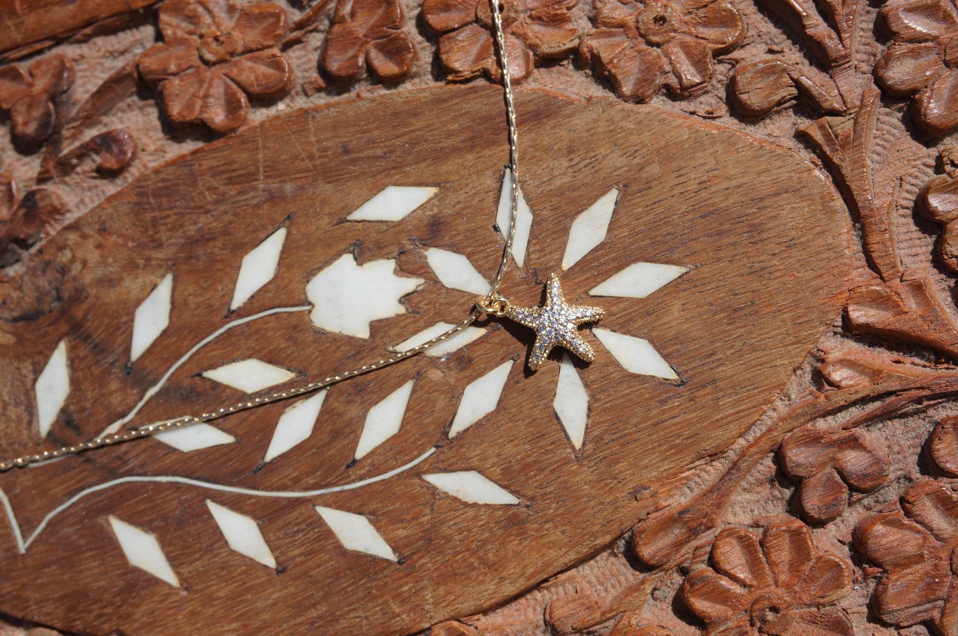Coralie Starfish Pendant Necklace