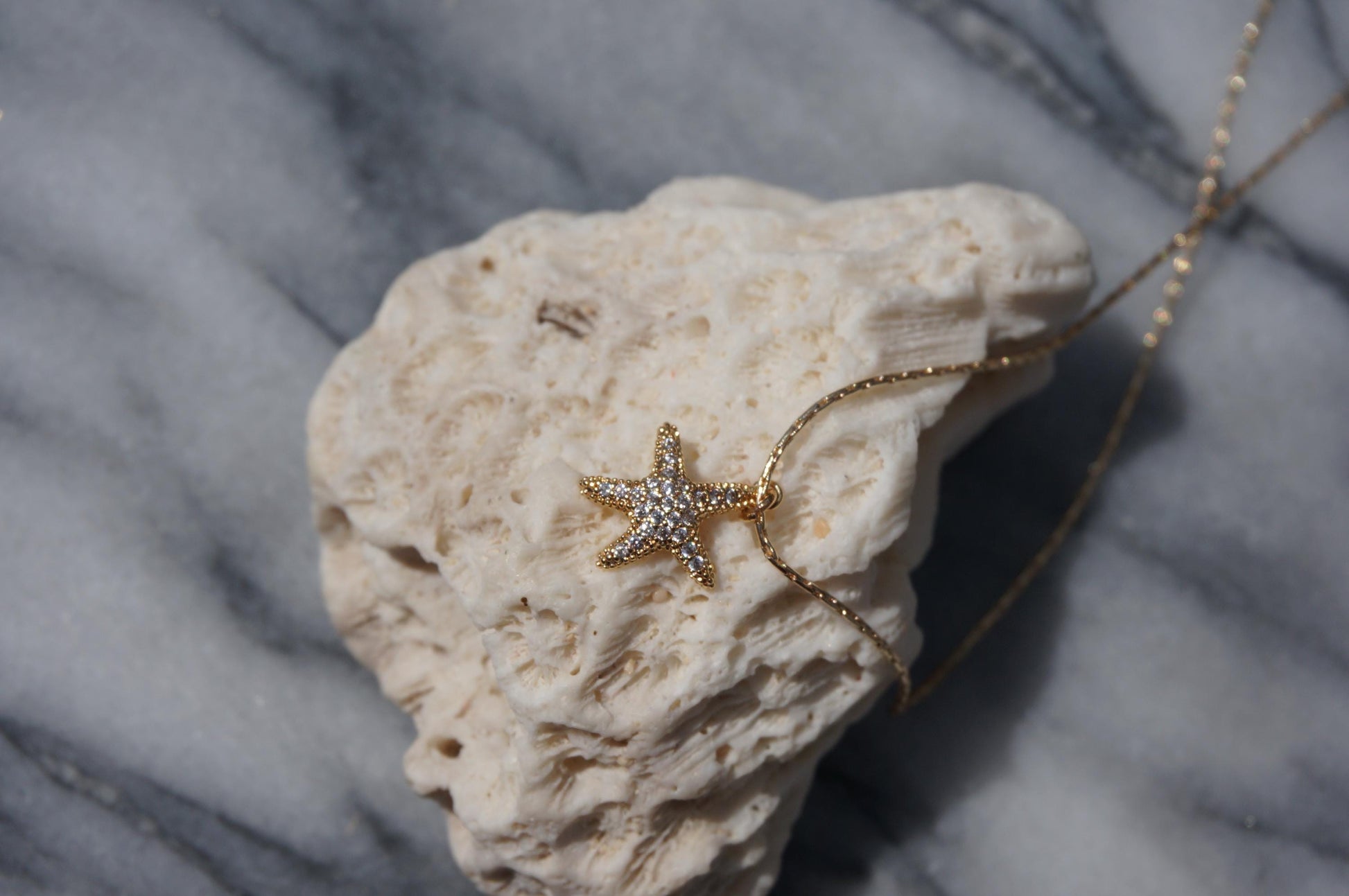 Coralie Starfish Pendant Necklace
