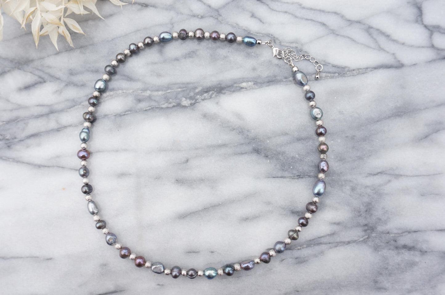 Pearl Strand Choker Necklace, Freshwater Pearl Necklace, Vintage Style Baroque Pearl Necklace, Dainty Pearl Choker Necklace