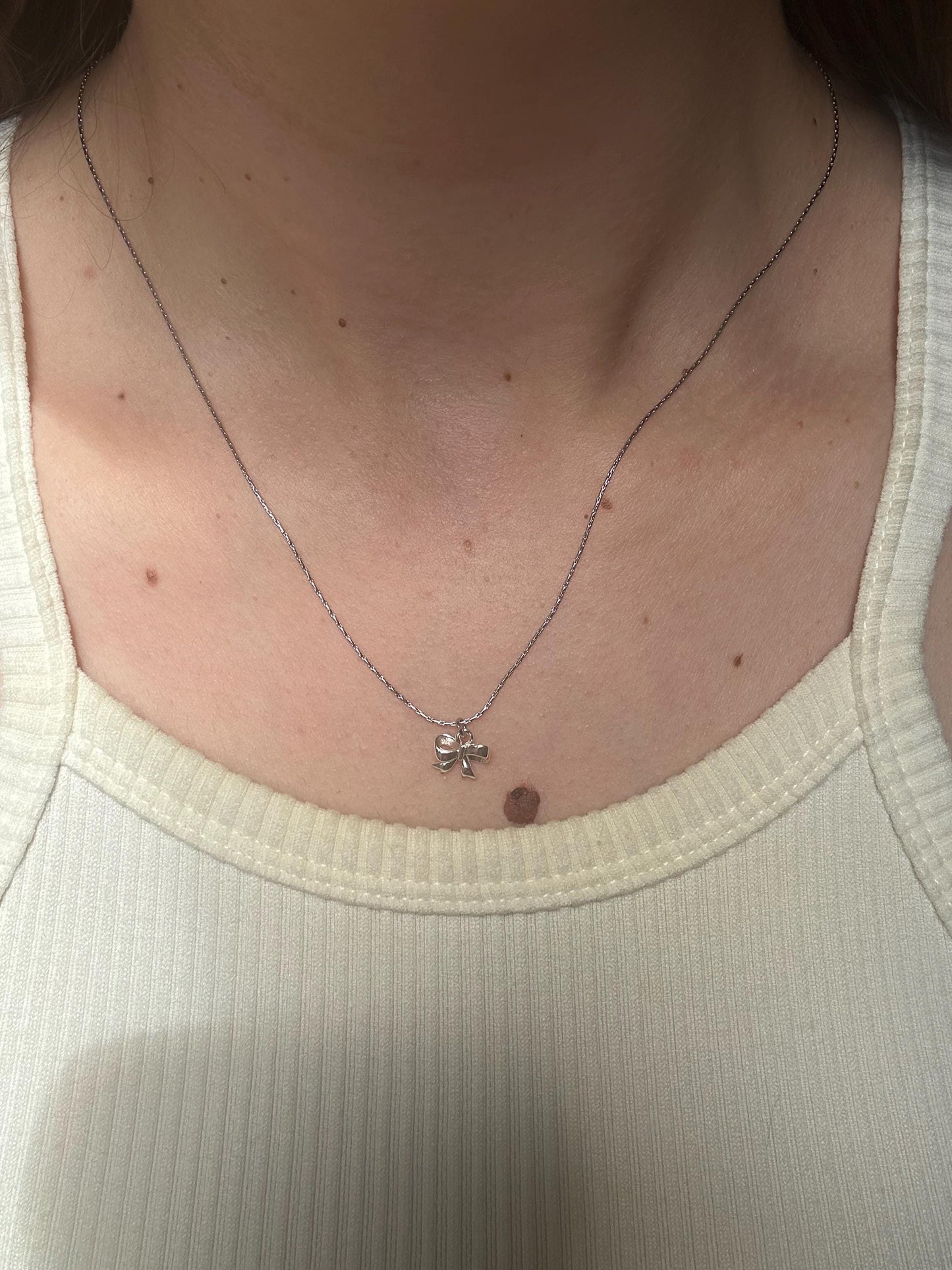 Y2K Dainty Pearl Gold Heart Pendant Necklace