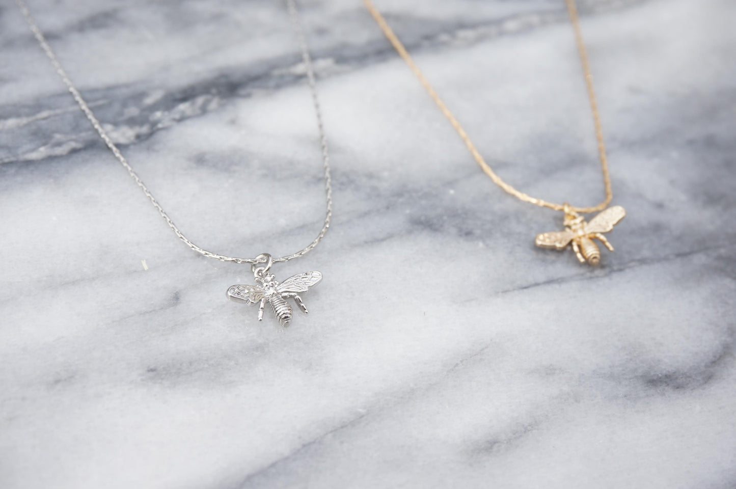 Dainty Bumble Gold/Silver Necklace