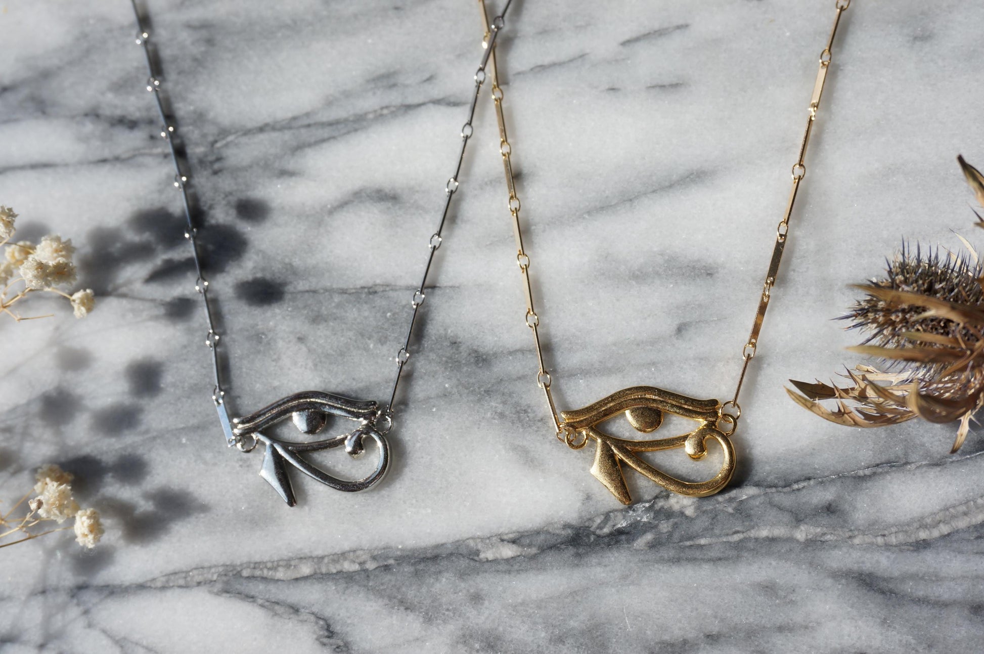 Eye of horus Amulet necklace 18k Gold Plated Necklace