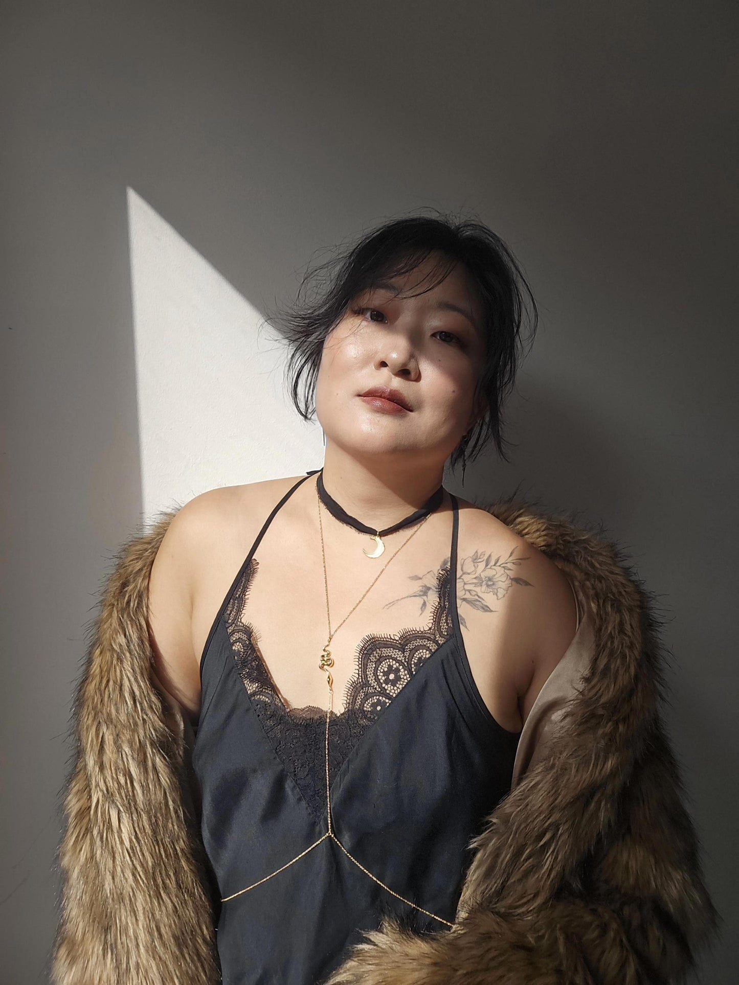 Snake 18k Gold / Silver Plated Body Chain / Festival body chain