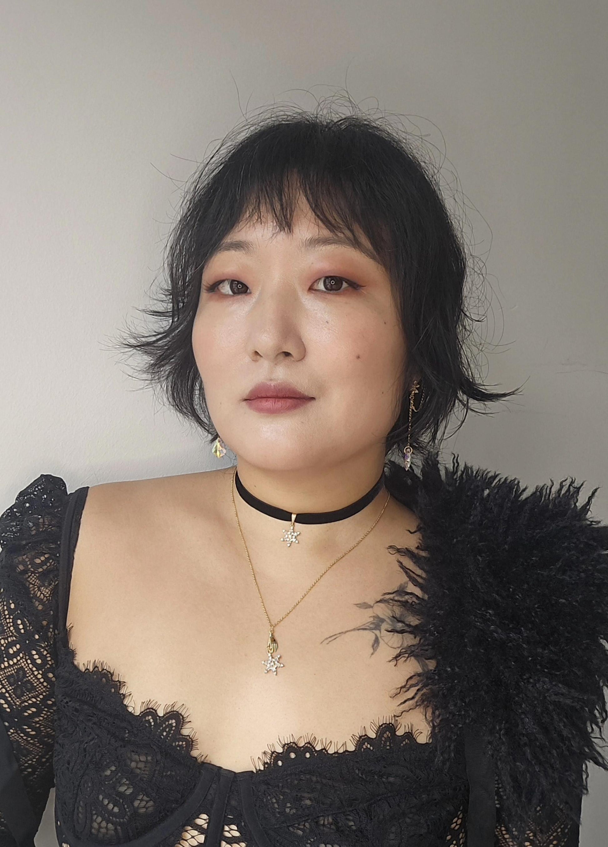 Velvet Snowflake Chokers Black/Navy / Gold Snowflake Stretch Velvet Choker