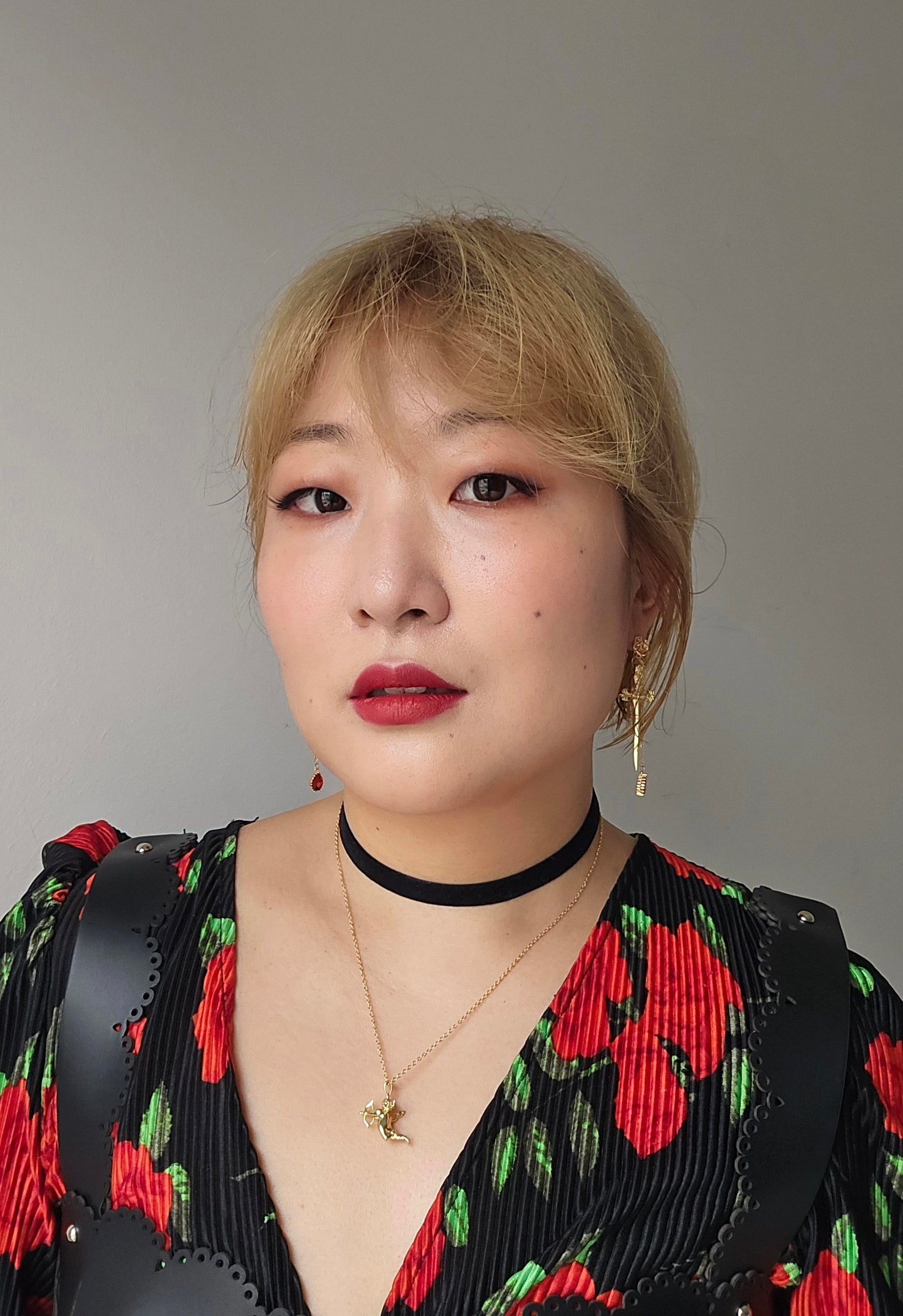 CUPID 18k Gold Cherub Angel Necklace