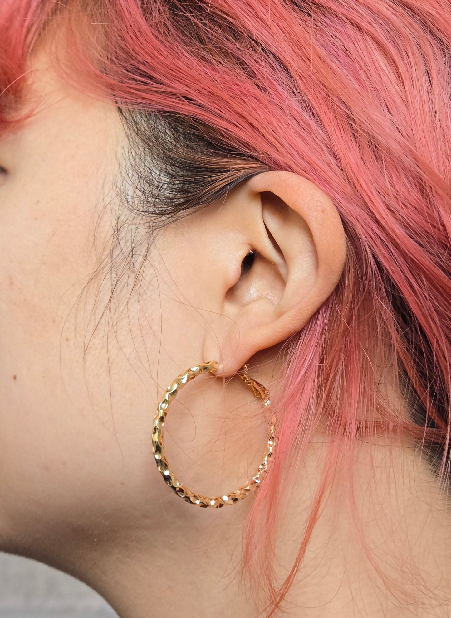 Assorted 18k Gold Plated Hoop Earrings