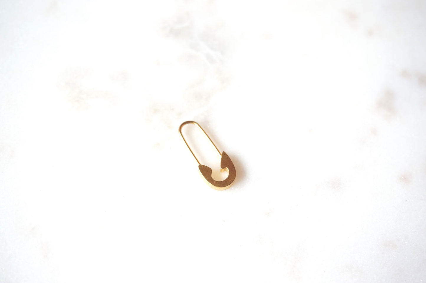 Safety Pin Earring/ Piercing Single