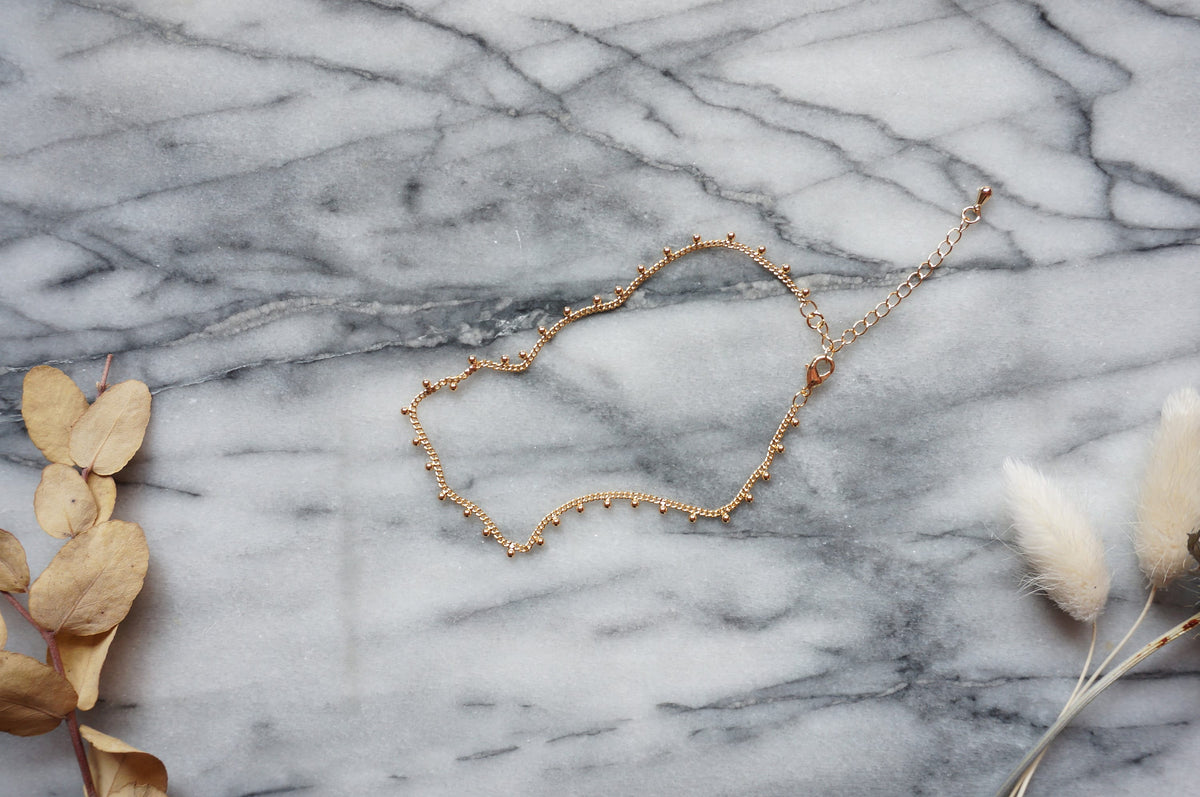 18k Gold Plated Anklets