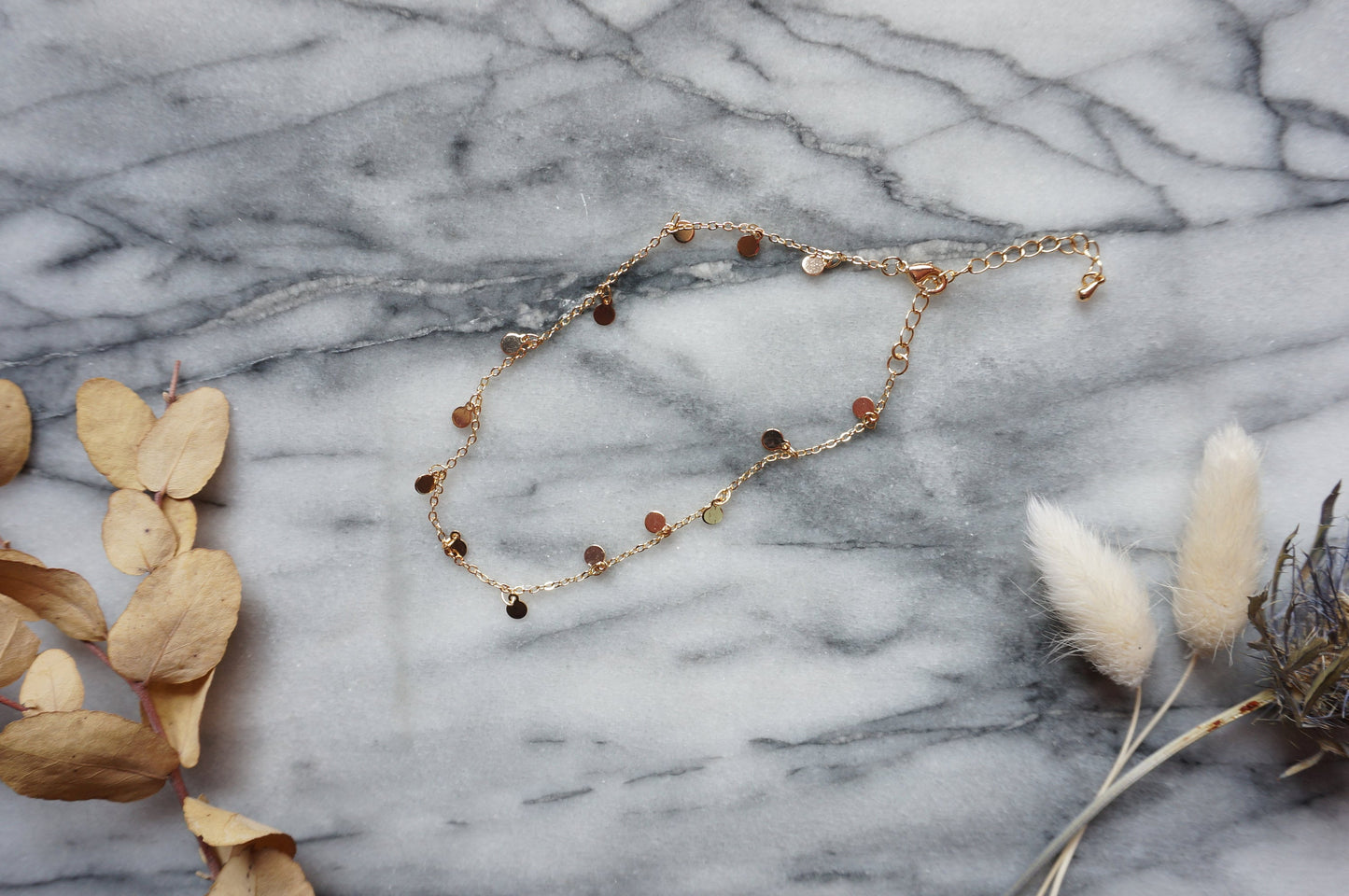 18k Gold Plated Anklets