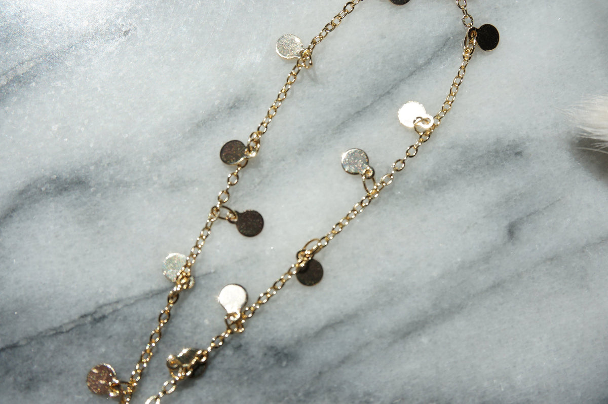 AURORA Hand Chain / Bracelet to Ring Chain / Gold or Silver Hand Chain / Sun Mother Of Pearl Bracelet