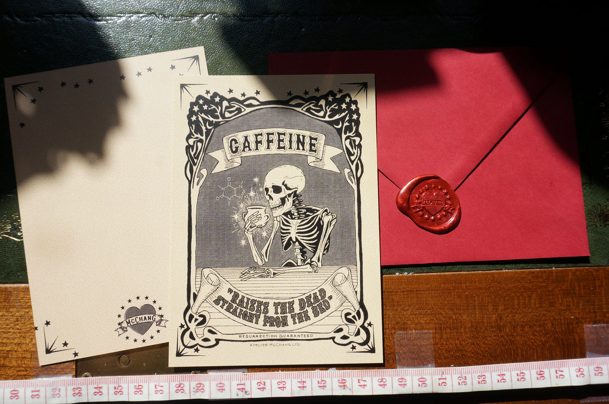Botanical Postcard / Medicinal Plants Postcard / Poisonous Plants Postcard / Aphrodisiac Postcard / Coffee Postcard / Dark Academia Prints