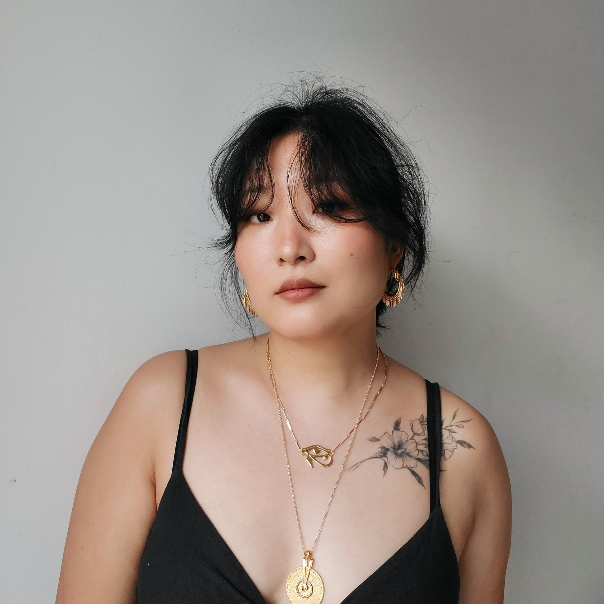 Eye of horus Amulet necklace 18k Gold Plated Necklace