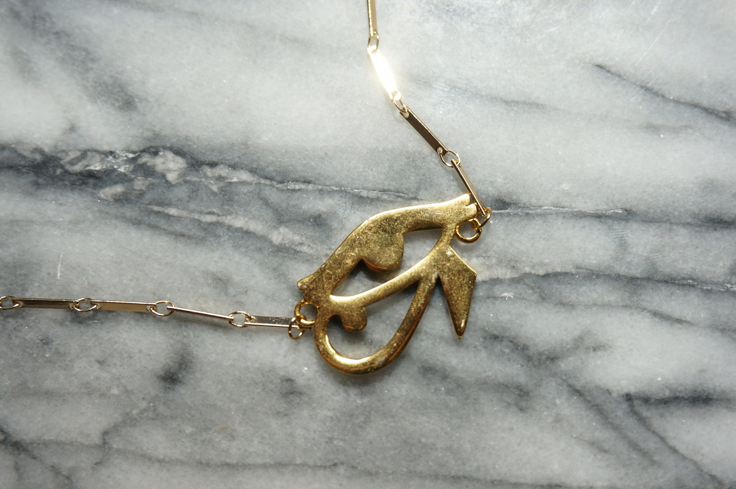 Eye of horus Amulet necklace 18k Gold Plated Necklace