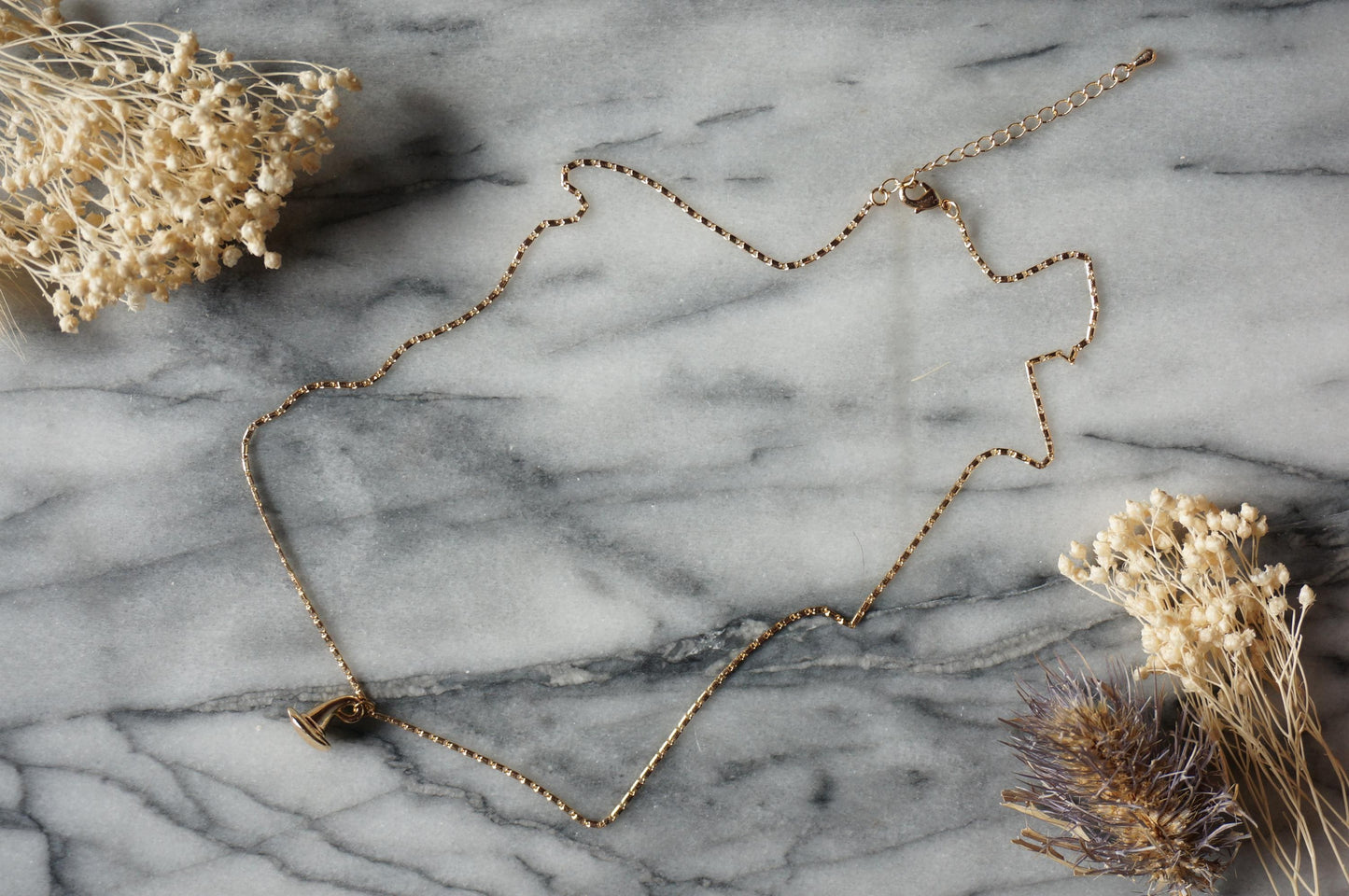 MINERVA Witch Hat Gold Plated Necklace