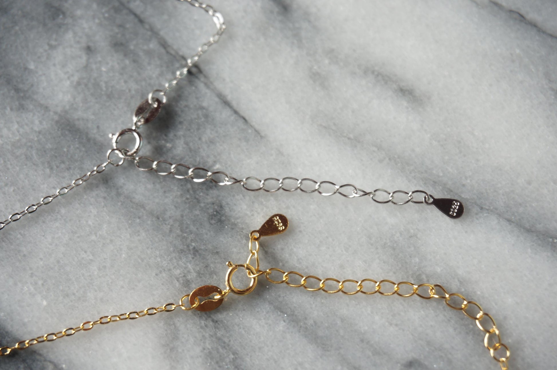 ADD ON 925 Sterling Silver Chain SWAP Silver/Gold