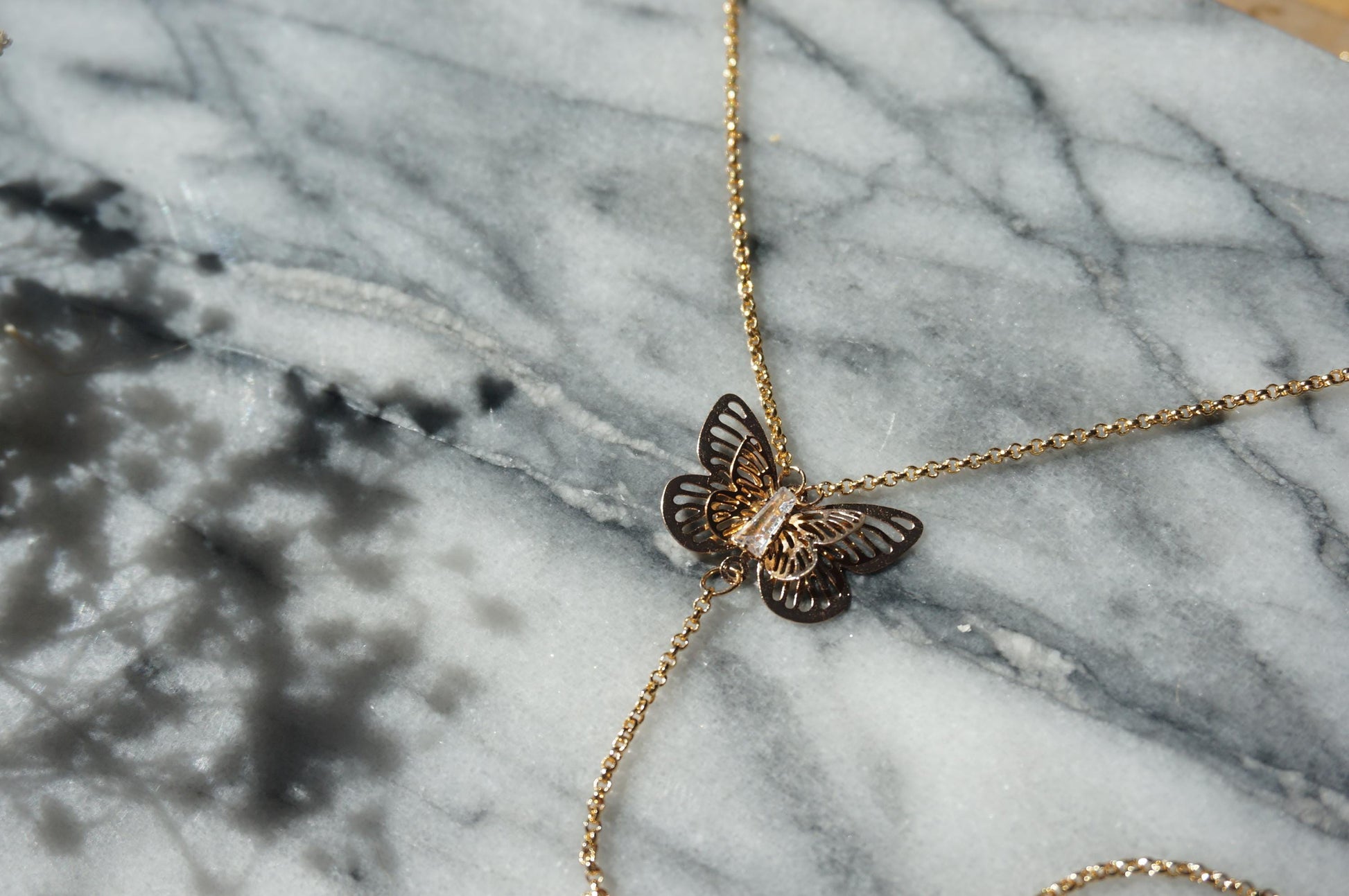 Butterfly fairy body chain (gold/silver)