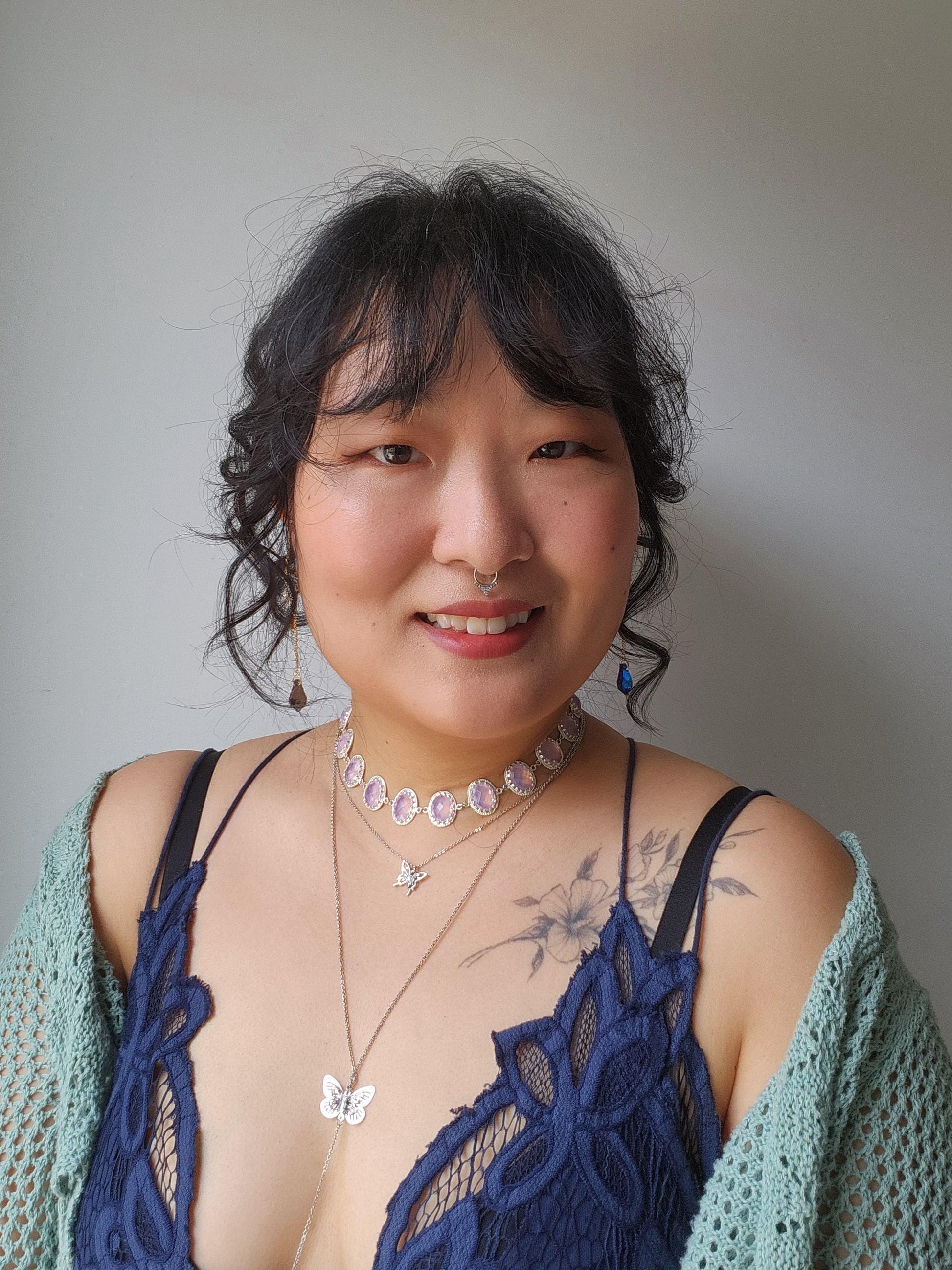 Dainty Butterfly necklace (gold/silver) Y2K Butterfly Necklace / Fairycore Necklace