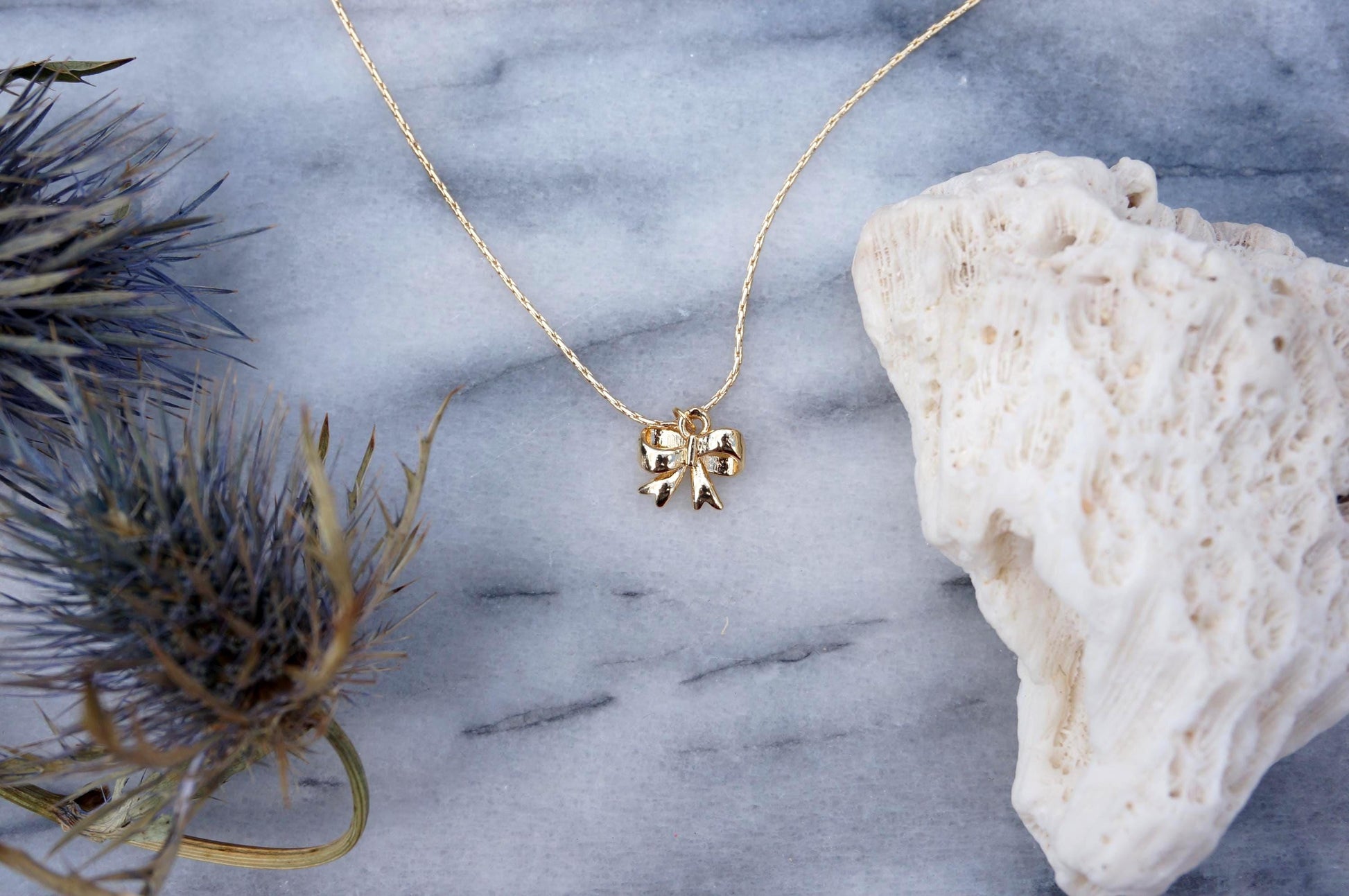 Fiocco Gold/Silver Pendant Necklace