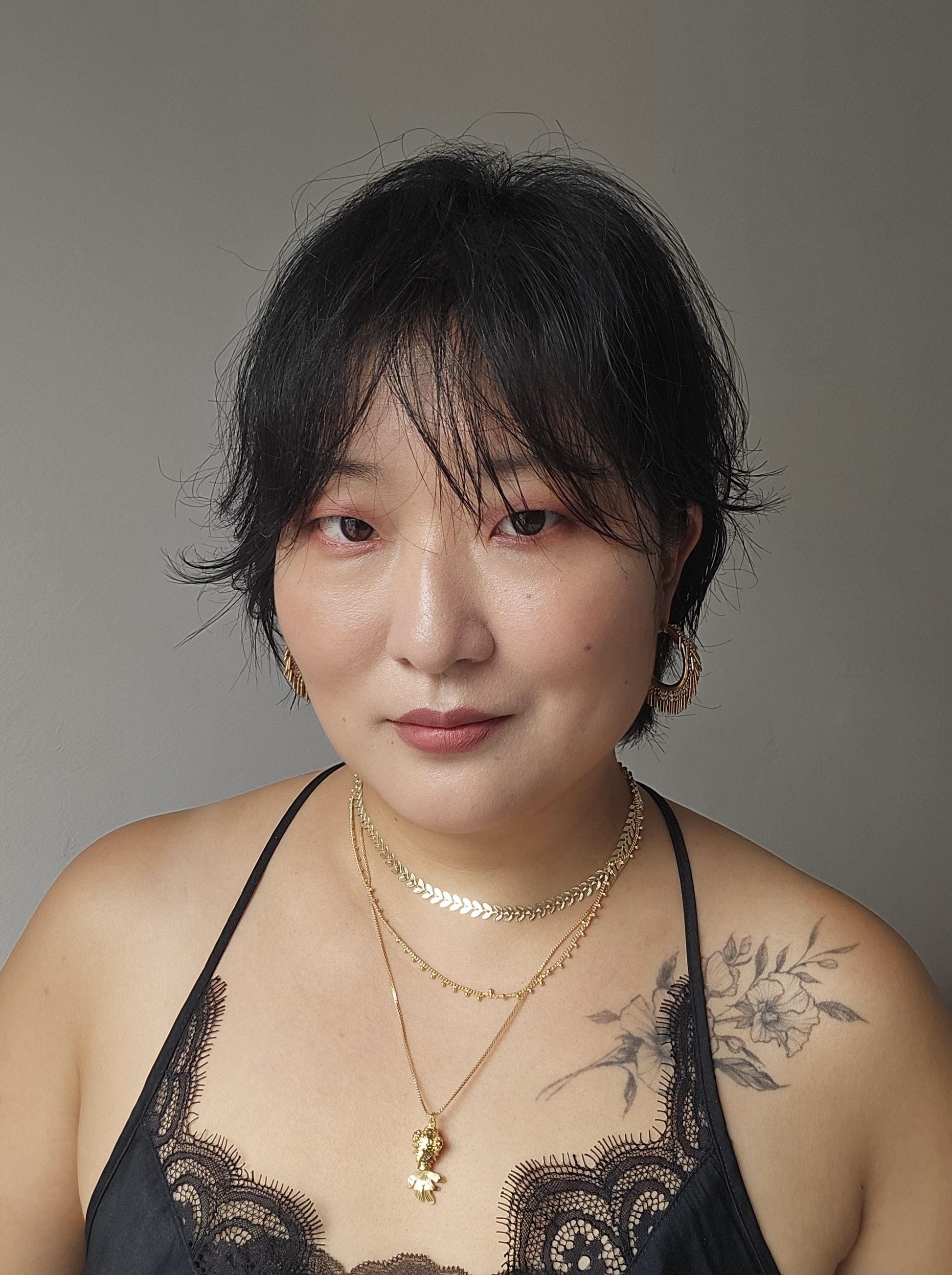 KINGYO Gold/Silver Moving Goldfish Pendant necklace