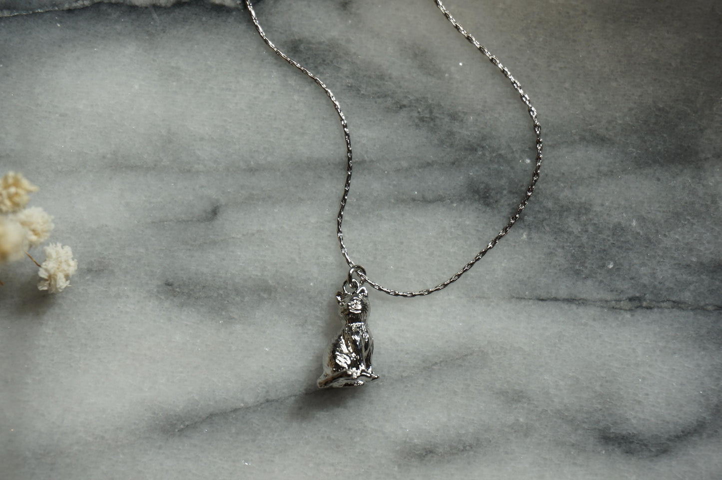 NEKO Gold/Silver Dainty Cat Necklace