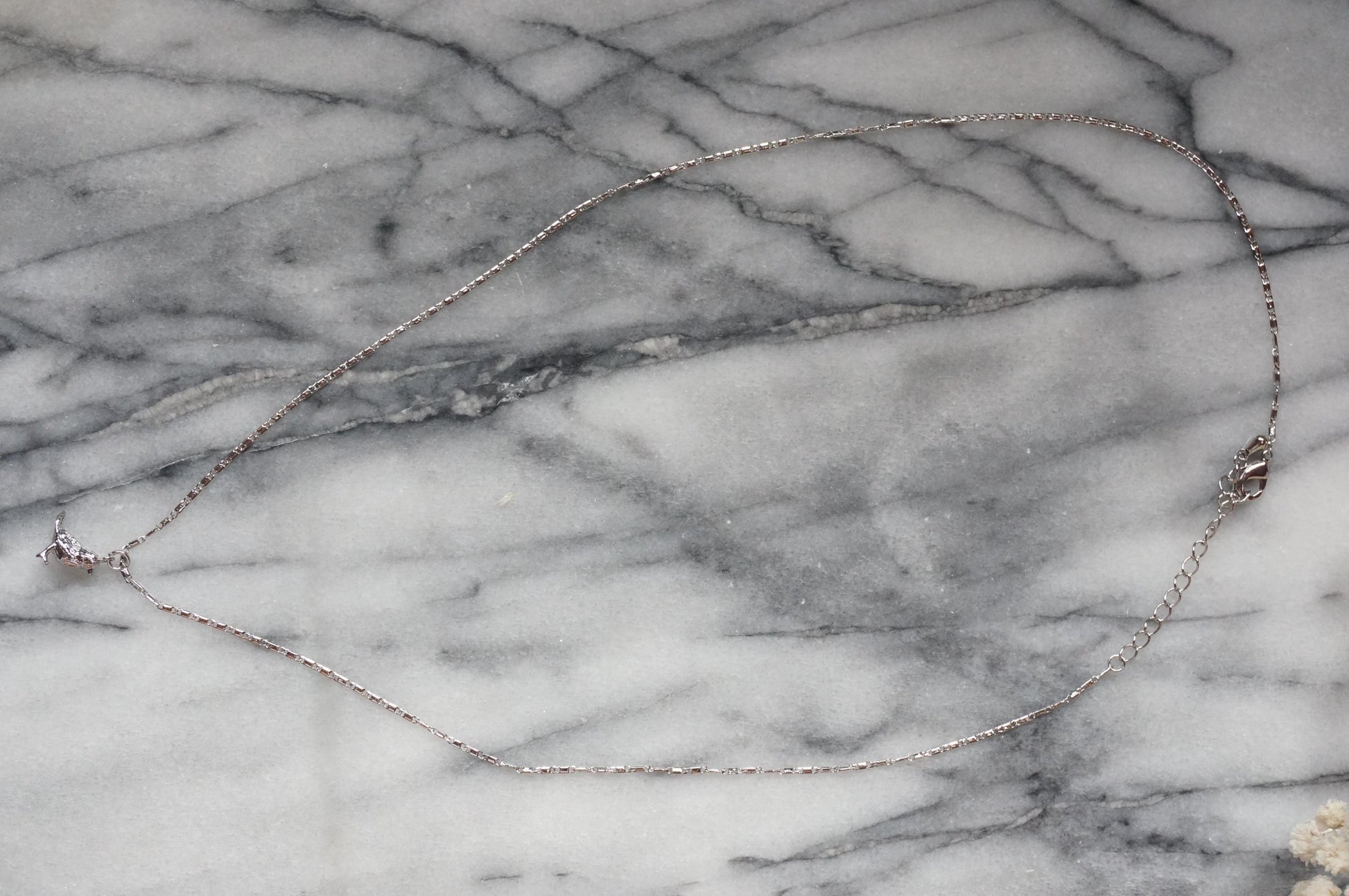 ROBIN Gold/Silver Dainty Bird Necklace