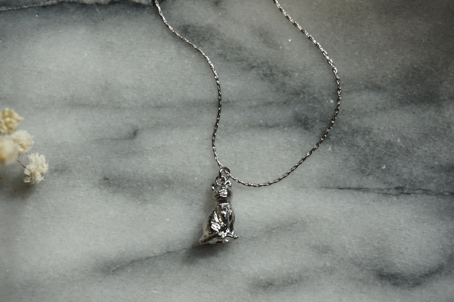 NEKO Gold/Silver Dainty Cat Necklace