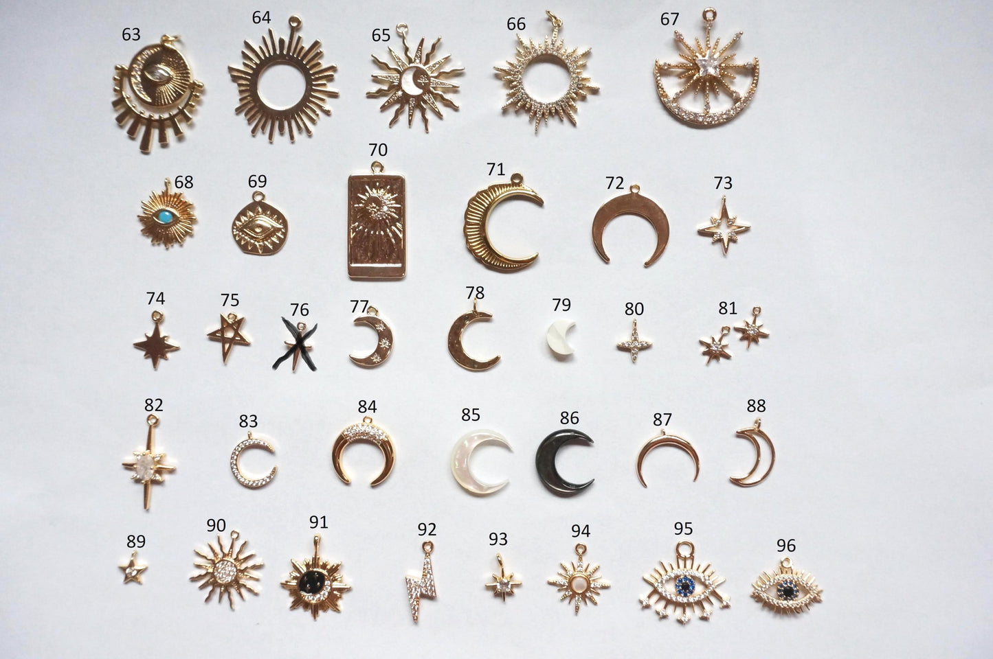 Build Your Own DIY gold Charm Necklace