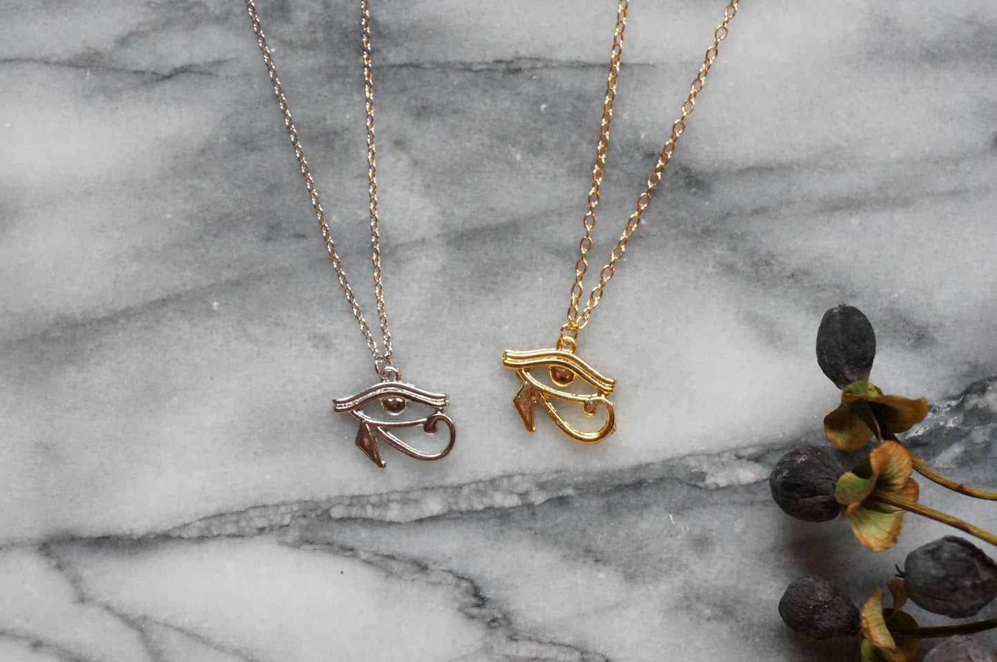 Dainty Eye of Horus Gold/Silver Necklaces